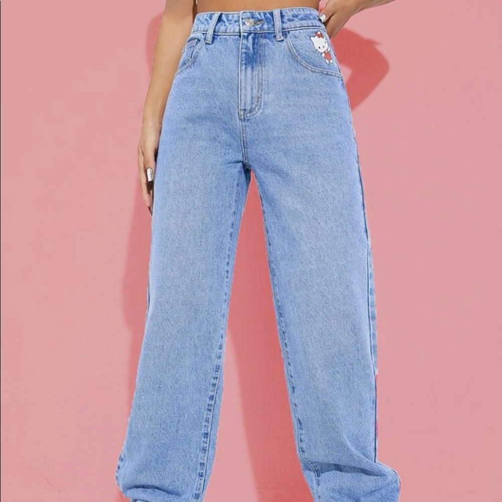 SHEIN Straight Leg Jeans